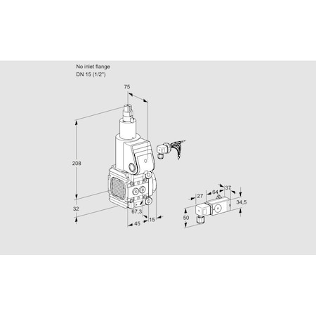 Honeywell Kromschroder VAS1-/15R/LW KS88016515