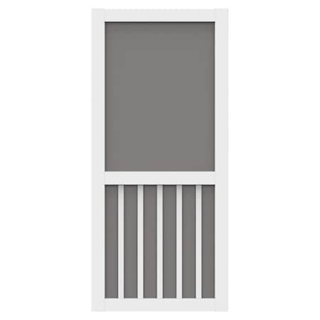 Screen Tight Screen Door, 32 in W, 80 in H, White 5BAR32HD