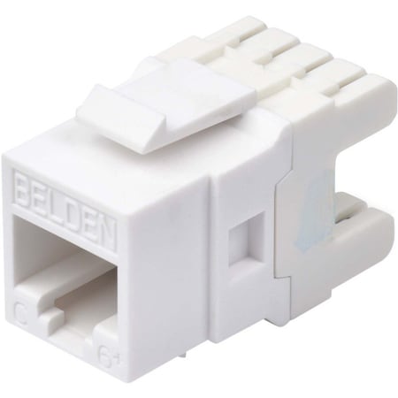 Belden 1-PORT MOD JACK 8W8P UTP, T568A/B CAT6 IP5 KEYCONNECT, DARK ORANGE AX104189