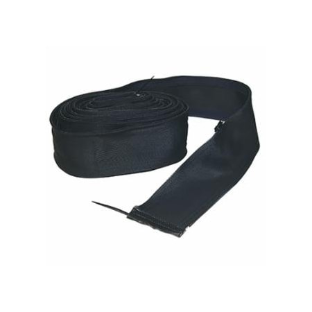 Best Welds Cable Cover with Zipper, 1-1/4 in OD dia x 10 ft L, Medium, Black Nylon 900-WC-3-10