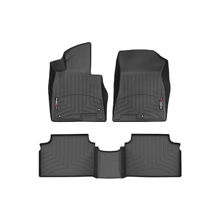 Weathertech Black, Front and Rear Floorliners 441598-1-5