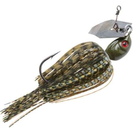 Z-Man 0.37 oz Project Z ChatterBait Jig, Dark Green Pumpkin CB-PZ38-10