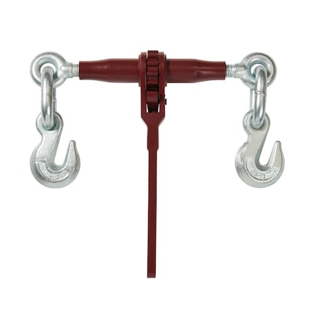 Mytee Products PRO Heavy Duty Chain Binder Ratchet Style 3/8 in - 1/2 in w/ Grab Hooks, 15,000 lbs WLL CBRS12-PRO