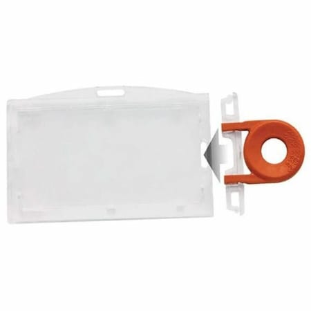 Brady BADGE HOLDER, CLP LOCKING BADGE HOLDER, POCKET/VERTICAL 1840-6630