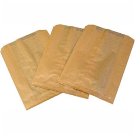 Doba-Bnt Kraft Sanitary Receptacle Liners, 1 gal, Brown, 500PK SA2582689