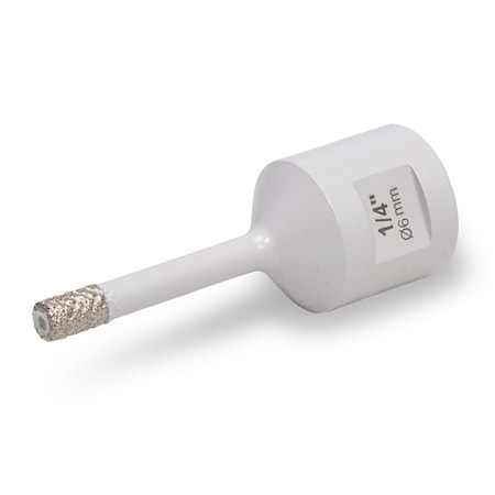 Marshalltown 1/4in Arranged Diamond Hole Saw for Grinder DTT14