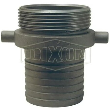 Dixon King Short Shank Suction Coupling, 2-1/2 in Nominal, NST NH End Style, 3-31/32 in L, Domestic MA250N