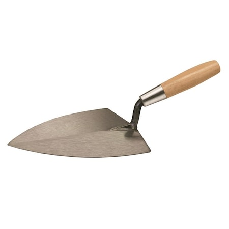Kraft Tool Kraft Tool Hi-Craft Buttering Trowel - 7"x4-3/8" w/Wood Handle HC441