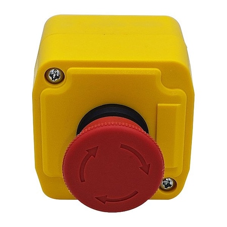Dayton Control Station, Feed-Thru Hub Style, Red GGS_116299