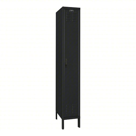 Hallowell Locker, 12 in W, 12 in D, 72 in H UEL1228-1ME