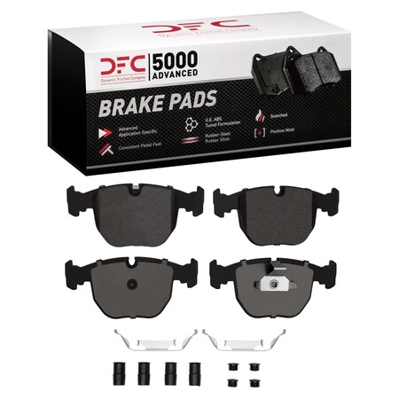 Dfc 5000 Advanced Disc Brake Pad Set,  1551-0681-01