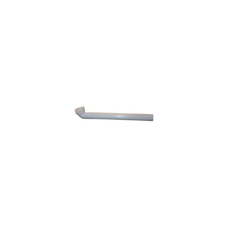 Larsen Supply Co. PVC Pipe Fitting, Waste Arm Drain Pipe, Tubular Slip Joint, White, 1.5-In. OD x 9-In. 855824