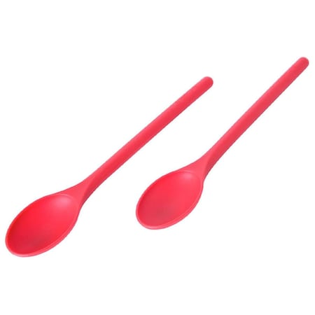 Eat-In Tools Red Nylon & Plastic Mixing Spoons EA1679140