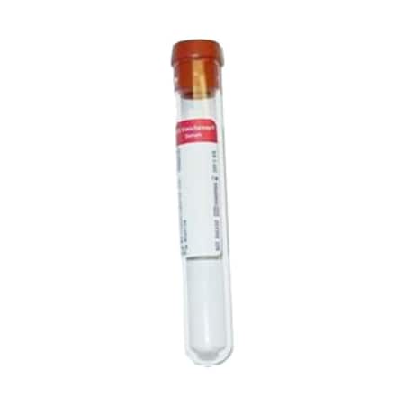 Bd Vacutainer Venous Blood Collection Tube, Pla", 10mL, Conventional Closure Glass Tube, 100PK 366430
