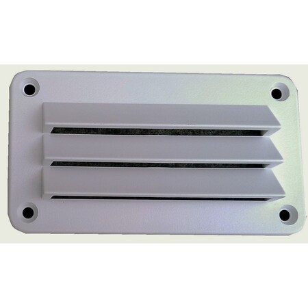 Hengs Ind Used To Conceal Minor RV Dent Rectangular 3 Length x 5 Width With Fixed Louvers DV35W