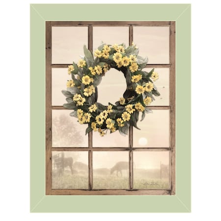 Homeroots Country Gazing Framed Print Wall Art 505489