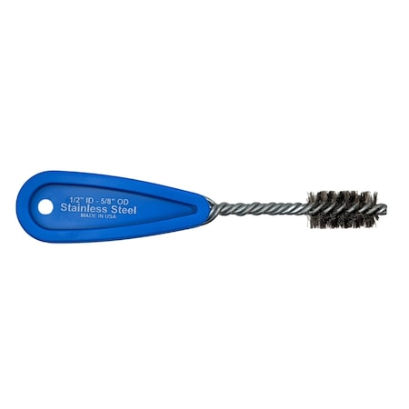 Schaefer Brush Stainless Steel Premium plumbing copper fitting brush, Plastic 00927