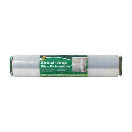 Duck Brand Stretch Wrap Roll, 1000 ft L, 20 in W, Plastic 285850