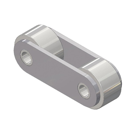 Senqcia Conveyor Series Double Pitch Single Strand Riv Link, C2102H chain, 2.5P, 1.8 OAW, 3/8 Pin C2102RL