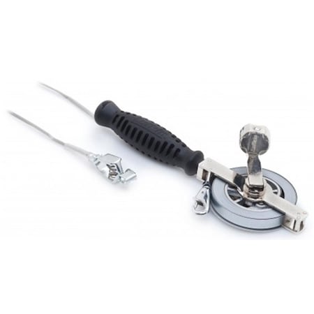 Homecare Products Lufkin 0.5 in. x 50 ft. Oil Gauging Tape Measure Atlas Chrome Clad, Nubian HO436764