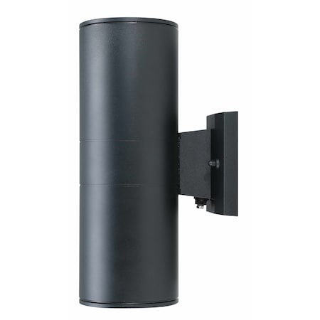 Honya Lighting LED Cylinder Up and Down Wall Light 18W/ 3000-4000-5000K Selectable/ Photocell Preinstalled HYA-CUD-18W3CCTPC