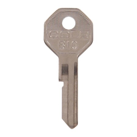Homecare Products Automotive Universal Key Blank for Single Sided for GM, Silver HO3303233