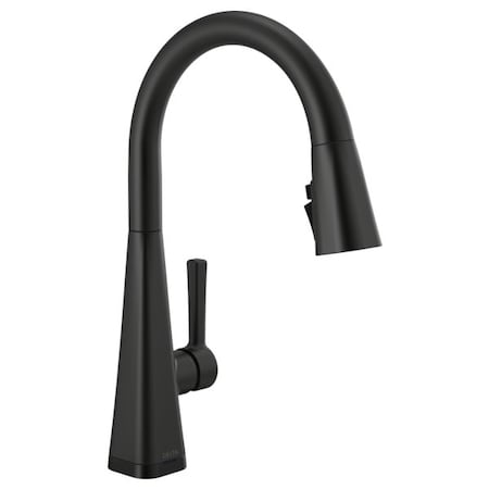 Delta Lenta: Touch2O Technology Kitchen Faucet with Touchless Technology 19802TLZ-BL-DST