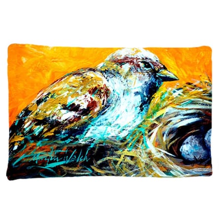 Carolines Treasures 20.5 x 30 in. Look at the Birdie Moisture Wicking Fabric Standard Pillow Case MW1158PILLOWCASE