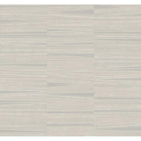 York Wallcoverings Line Stripe Grey Wallpaper OI0664