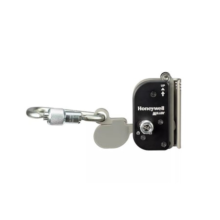 Honeywell Miller Vi-Go Fall Arrester, 9 3/8 in Length, Swivel Carabiner, Stainless Steel, 1 Leg(s) FPH_VC570