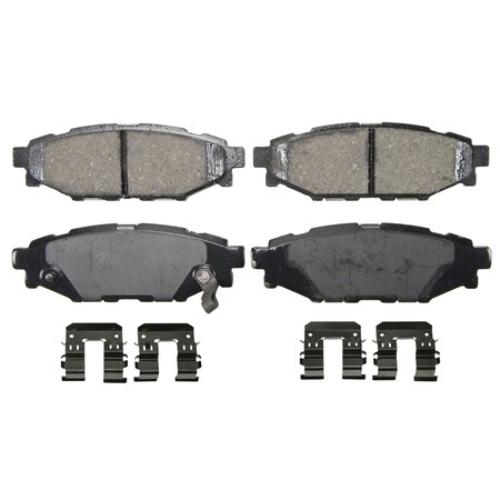 Wagner Brake QuickStop Rear Disc Brake Pad Set Ceramic,  ZD1114