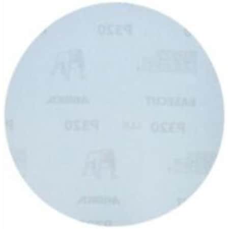 Mirka Abrasives 6 in. Grip P80 Sanding Discs, Blue MRK-20-622-080