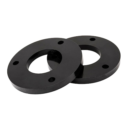 Trailfx TrailFX G10LL1; Suspension Leveling Kit; 1 Inch Lift; Upper Strut Assembly Spacers; Steel G10LL1