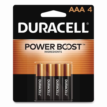 Duracell CopperTop Alkaline AAA Batteries, PK4 PK MN2400B4Z