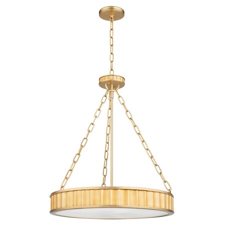 Hudson Valley Lighting Middlebury 5 Light Pendant 21.5 In. Aged Brass 902-AGB
