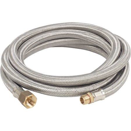 Bayou Classic 10 Ft. 3/8'' Stainless Steel LP Hose M7910