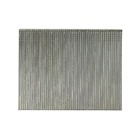 Simpson Strong-Tie Finishing Nail, 2-1/2 in L, 16 ga Gauge, Stainless Steel, Smooth, T-Style Head S16N250FNJ