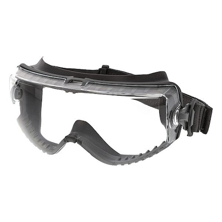 Mcr Safety Safety Goggles, Clear Lens, MAX6 Anti-Fog, Indirect Vented, Dielectric, Hydroblast HB3 Series HB3110PF