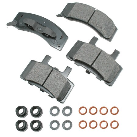 Akebono 88-02 Chev Tk/Dodge Tk/Gmc-Blazr F-Si-Fr Proact Disk Pad, Act370 ACT370