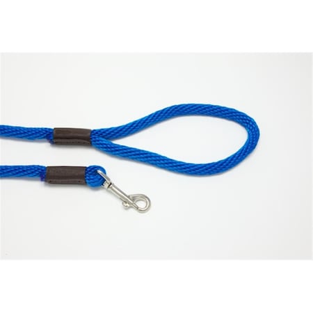 Purple Pebble 4 ft. x 0.37 in. Leedz Medium Blue Leash LZ384BL