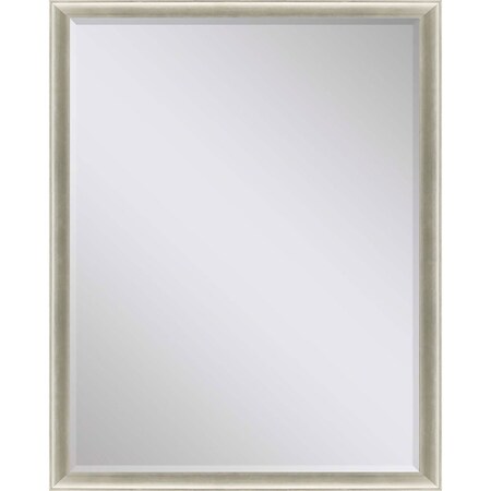 Homeroots 52" Silver Wood Accent Mirror 632862