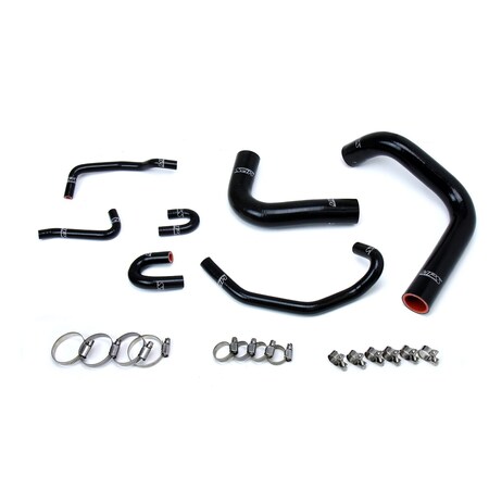 Hps Performance High Temp Reinforced Silicone Radiator Coolant Hose Kit, Black,  57-1323R-BLK