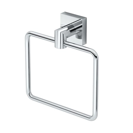 Gatco Glam Too Towel Ring, Chrome 5632