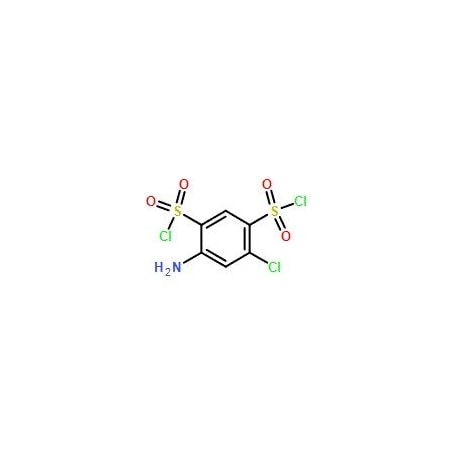 Ak Scientific 4-Amino-6-chloro-1, 3-benzenedisulfonyl chloride, tech. (1g), CAS 671-89-6 S461-1g