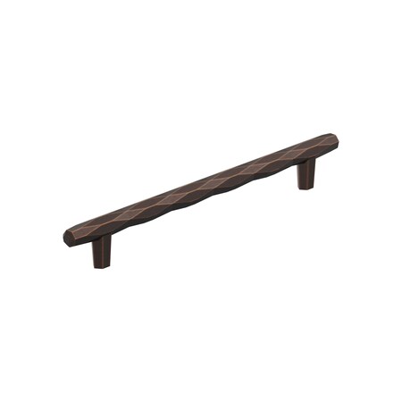 Amerock St. Vincent 8 inch 203mm Center-to-Center Oil-Rubbed Bronze Cabinet Pull BP55500ORB