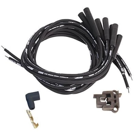Msd Co. 5551 Street Fire Wires Spark Plug Wire Set, Black M46-5551