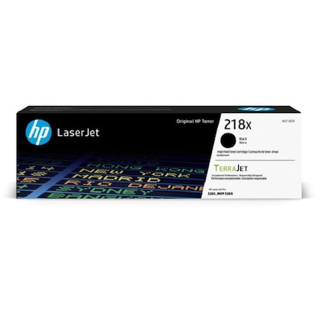 Hp 218X High Yield Black Original LaserJet Toner Cartridge, 3,200 Yield W2180X