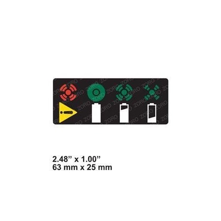 Genie REPLACEMENT DECAL, CHARGE STATUS IND. 1278704GT