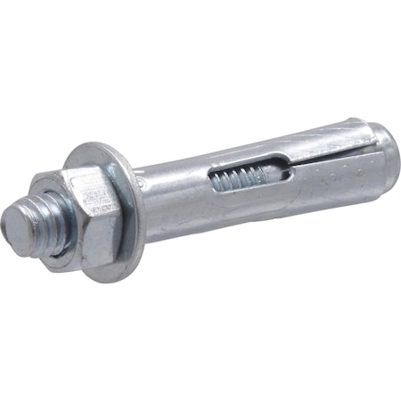 Hillman 3/8 in. D X 1 7/8 in. L Steel Hex Head Sleeve Anchors 25 pc 370827