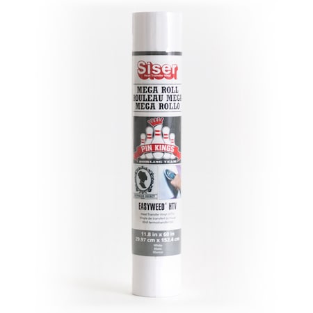 Siser Easyweed HTV Heat Transfer Vinyl, 60in., White MIEW1186001